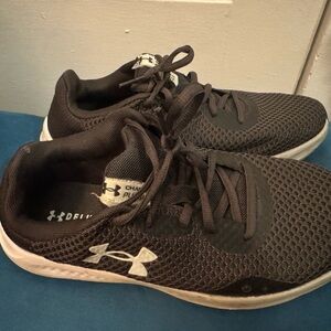 Under Armour Women’s Black and White Athletic Shoes